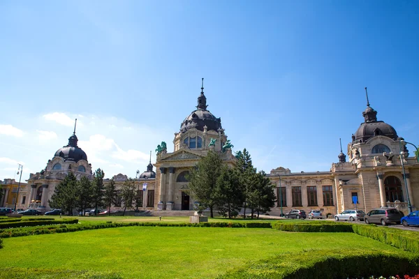 Szechenyi furdo v Budapešti — Stock fotografie